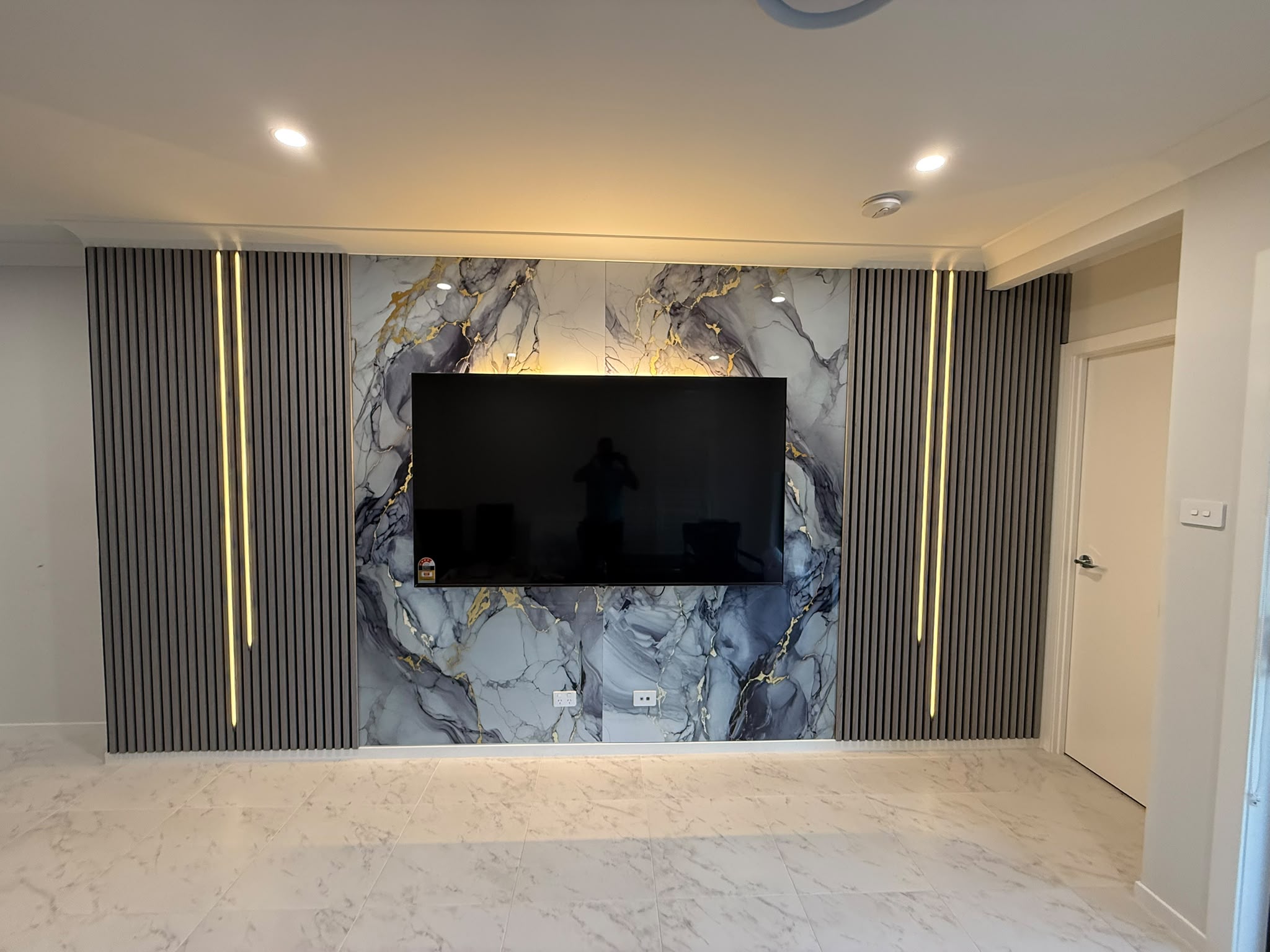 After Entertainment Feature Wall