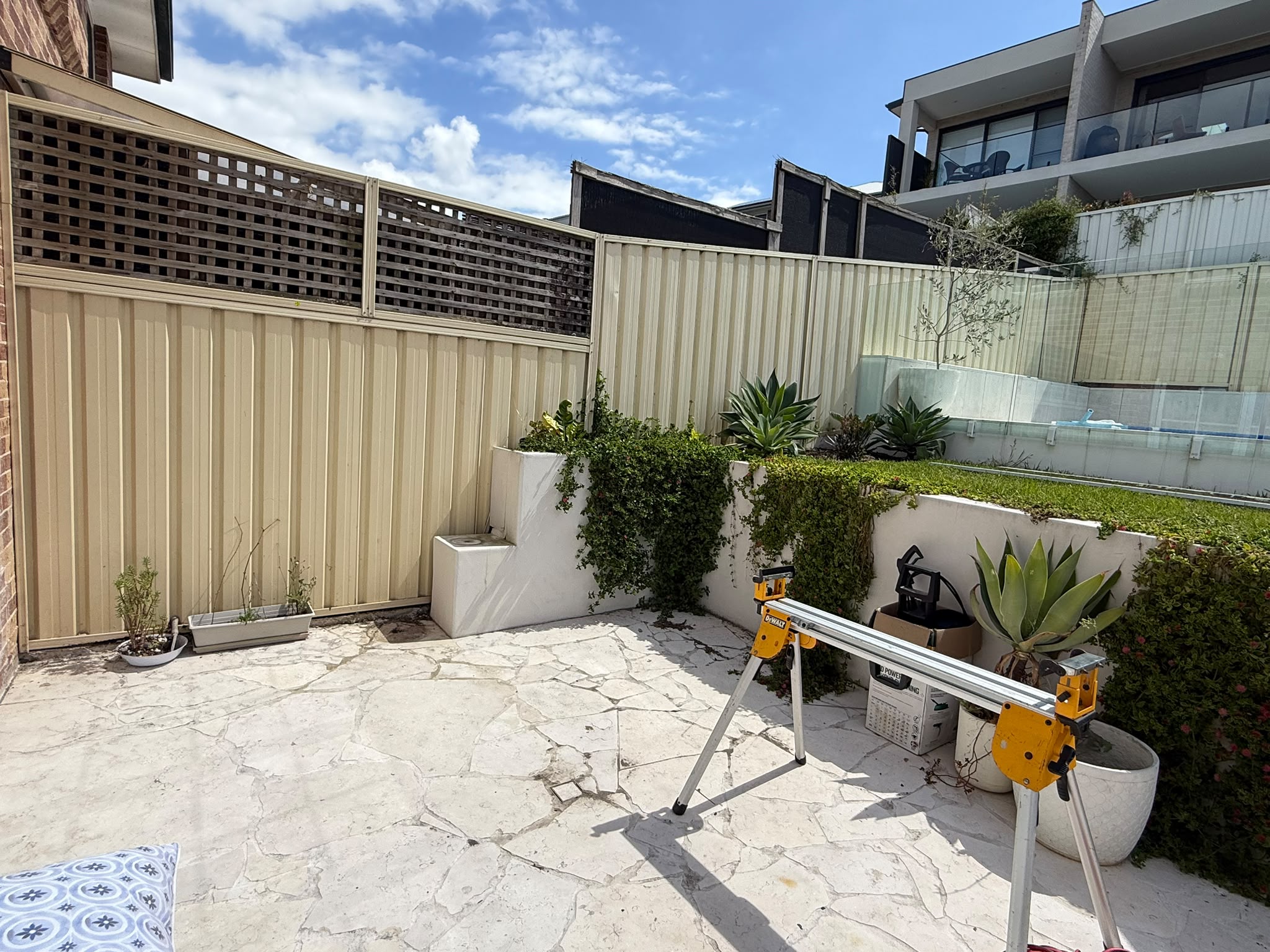 Before Outdoor WPC Composite Feature