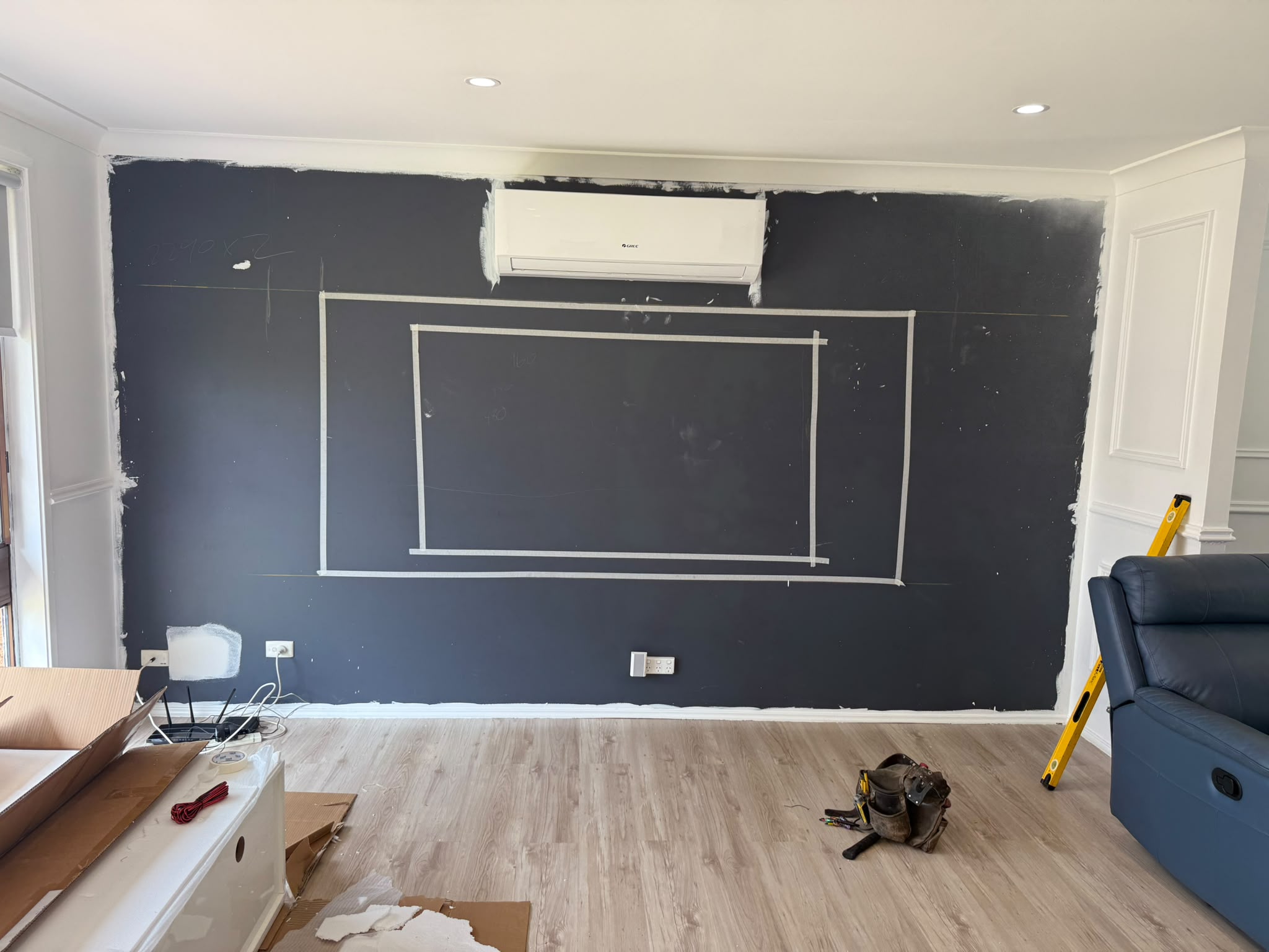 Before Designer Acoustic Slatted Wall